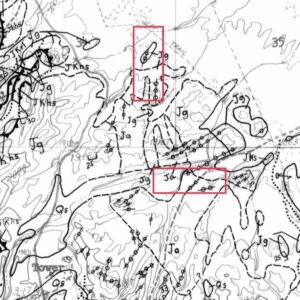 The Geology and Borders of two, Arizona Lode Claims
