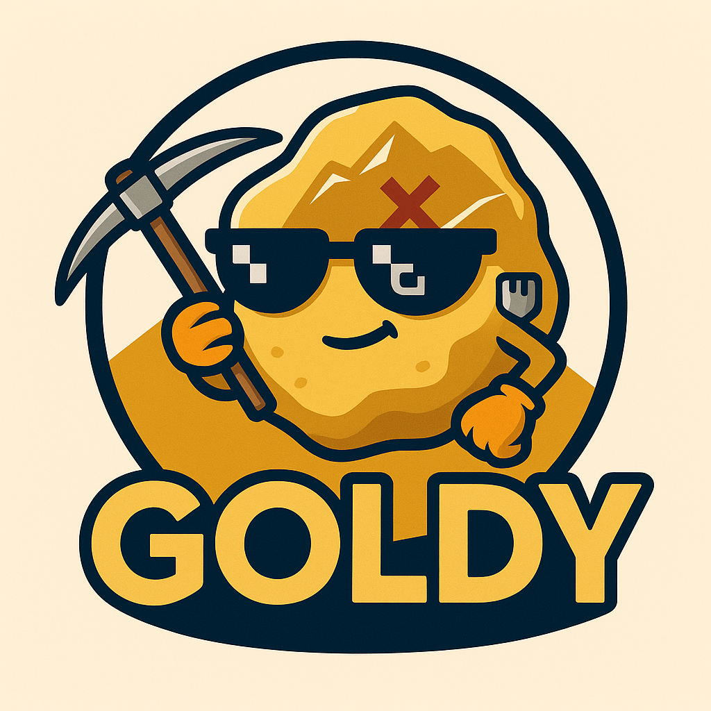 Introducing $GOLDY the Aurum Meum AI Academy and Aurum Meum AI Gold Maps Mascot!