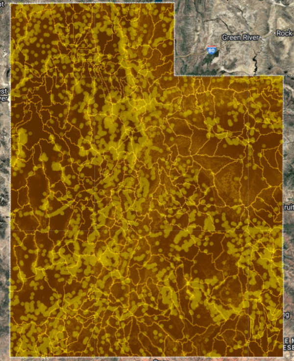 Utah Deep Dig V2 AI Gold Map - AI Gold Maps