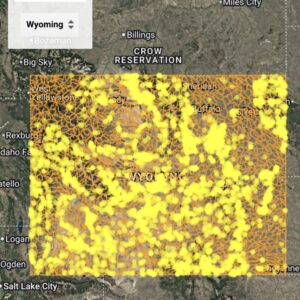 Wyoming Deep Dig V2 AI Gold Map